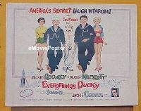 #351 EVERYTHING'S DUCKY 1/2sh '61 Rooney 