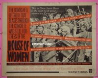 #130 HOUSE OF WOMEN 1/2sh '62 female cons! 