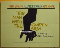 #174 MAN WITH THE GOLDEN ARM 1/2sh '55 drugs 