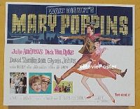 #392 MARY POPPINS 1/2sh R73 Julie Andrews 