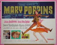 #181 MARY POPPINS 1/2sh R73 Julie Andrews 