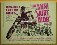 #185 MINI-SKIRT MOB 1/2sh '68 AIP, biker 