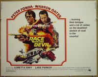 #230 RACE WITH THE DEVIL 1/2sh75 Fonda,Oates 