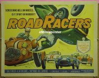 #6983 ROADRACERS 1/2sh '59 car racing! 