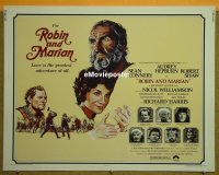 #248 ROBIN & MARIAN 1/2sh 76 Connery, Hepburn 