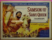 #6986 SAMSON & THE SLAVE QUEEN 1/2sh 64 Lenzi 