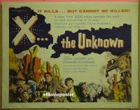 #263 X THE UNKNOWN 1/2sh '56 Jagger, Chapman 