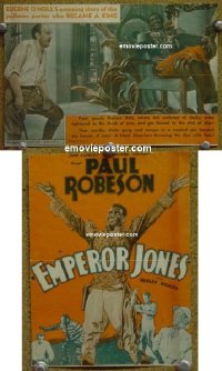 #2533 EMPEROR JONES herald '33 Robeson 