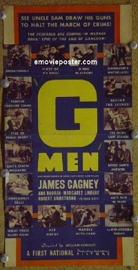 #2535 G-MEN herald '35 James Cagney 