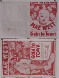 #2536 GOIN' TO TOWN herald '35 Mae West 