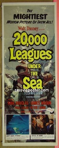 #2901 20,000 LEAGUES UNDER THE SEA insert R63 