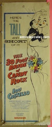#2902 30 FOOT BRIDE OF CANDY ROCK insert '59 