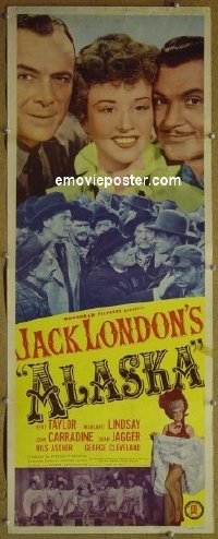 #6438 ALASKA insert '44 Jack London 