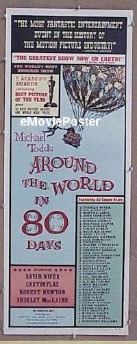 #154 AROUND THE WORLD IN 80 DAYS insert '58