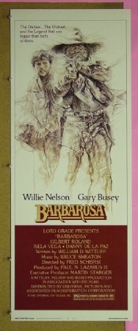 #365 BARBAROSA insert '82 Willie Nelson 