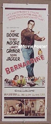 #165 BERNARDINE insert '57 Pat Boone 