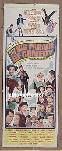 #167 BIG PARADE OF COMEDY insert '64 Fields 