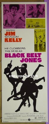 #334 BLACK BELT JONES insert '74 martial arts 