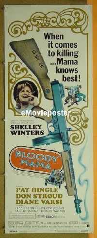 #375 BLOODY MAMA insert70 AIP, S. Winters 