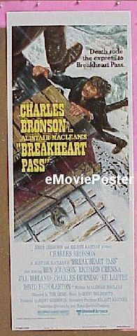 #108 BREAKHEART PASS B-insert '76 Bronson 