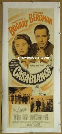 #0729 CASABLANCA linen insert R56 Bogart 