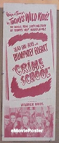 #192 CRIME SCHOOL insert R40s Dead End Kids 