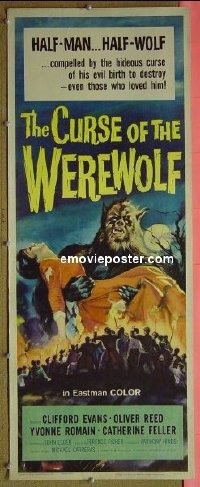 #2923 CURSE OF THE WEREWOLF insert '61 Reed 