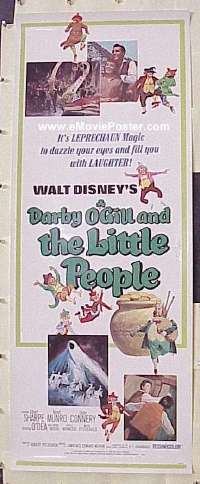 DARBY O'GILL & THE LITTLE PEOPLE insert