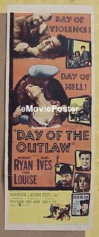 #214 DAY OF THE OUTLAW insert '59 Robert Ryan 