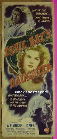 3077 DEVIL BAT'S DAUGHTER '46 La Planche