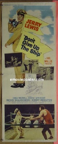 #6432 DON'T GIVE UP THE SHIP insert '59 Lewis 