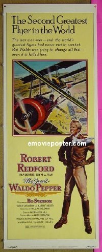 #210 GREAT WALDO PEPPER insert '75 Redford 