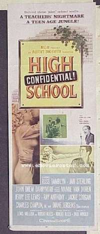 3124 HIGH SCHOOL CONFIDENTIAL '58 Mamie Van Doren