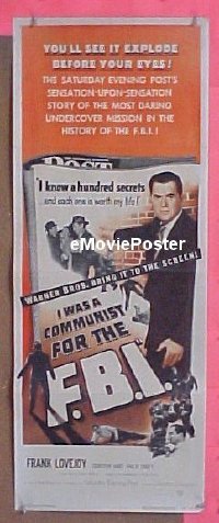 #244 I WAS A COMMUNIST FOR THE FBI insert '51 