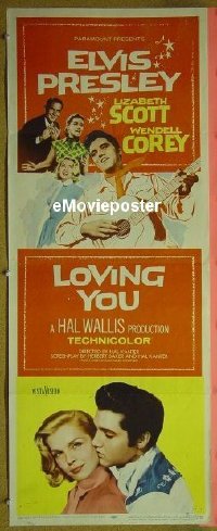 #248 LOVING YOU insert '57 Elvis Presley 