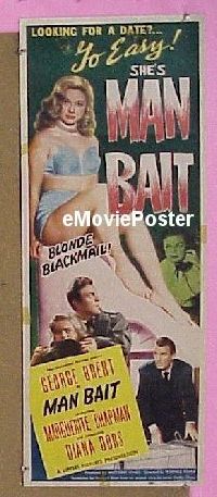 3175 MAN BAIT '52 great bad girl image!