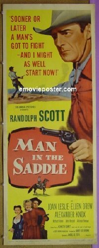 3177 MAN IN THE SADDLE ('51) R59 Randolph Scott