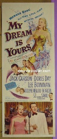3193 MY DREAM IS YOURS '49 Doris Day