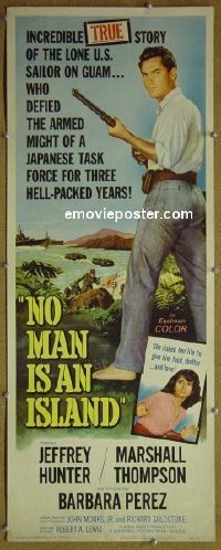 #491 NO MAN IS AN ISLAND insert '62 Hunter 