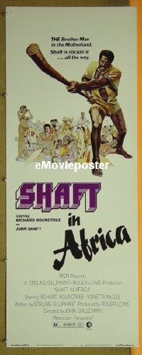 #536 SHAFT IN AFRICA insert '73 Roundtree 