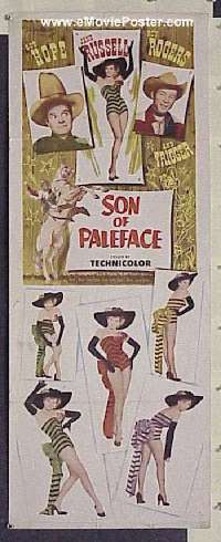 #577 SON OF PALEFACE insert '52 Roy Rogers 