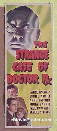 #004 STRANGE CASE OF DOCTOR Rx in 42 Atwill 