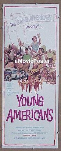 #347 YOUNG AMERICANS insert '67 musical 