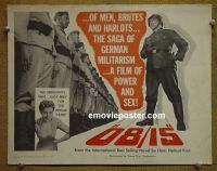 #9022 08/15 Title Lobby Card '54 German WWII sex, wild!
