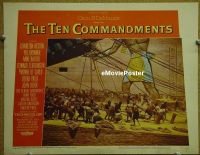 #457 10 COMMANDMENTS LC #4 '56 pyramids! 