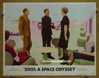 #1380 2001 A SPACE ODYSSEY lobby card #3 R72 Kubrick