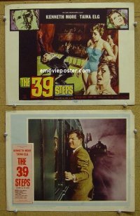 #5522 39 STEPS 2 LCs '60 Kenneth More 