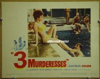 #541 3 MURDERESSES LC '60 Alain Delon 