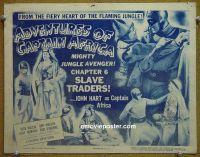 #9031 ADVENTURES OF CAPTAIN AFRICA Ch 6 Title Lobby Card '55