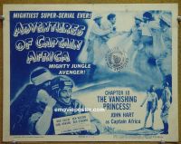#9035 ADVENTURES OF CAPTAIN AFRICA Ch10 Title Lobby Card '55